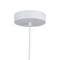 LEXI LED PENDANT WHITE (16"D.)