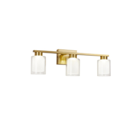 SAVILLE LED 3-LIGHT BATHROOM VANITY (3CCT)