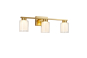 SAVILLE LED 3-LIGHT BATHROOM VANITY (3CCT)
