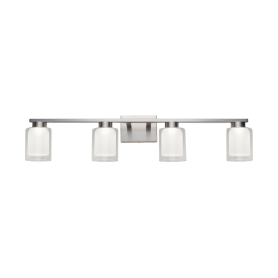 SAVILLE LED 4-LIGHT BATHROOM VANITY (3CCT)