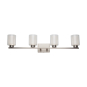SAVILLE LED 4-LIGHT BATHROOM VANITY (3CCT)