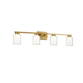 SAVILLE LED 4-LIGHT BATHROOM VANITY (3CCT)