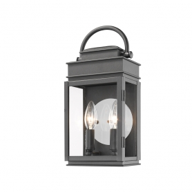 Fulton AC8221BK Outdoor Wall Light