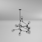 Organic JA14022BK Chandelier