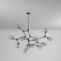 Organic JA14022VB Chandelier