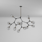 Organic JA14022VB Chandelier