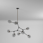 Organic JA14028VB Chandelier
