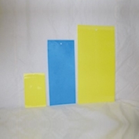 AGRISENSE MEDIUM STICKY STRIPS, YELLOW, 4" x 9-1/2", 10/CS
