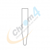100&micro;L Glass LV Insert Conical Bottom, No Spring