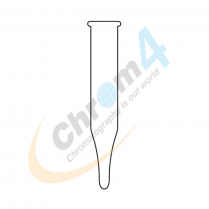 250&micro;L Glass BM Hanging Insert, Conical Point