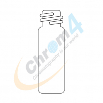 4mL Clear Screw Vial, 15 x 45mm, 13-425 Thread