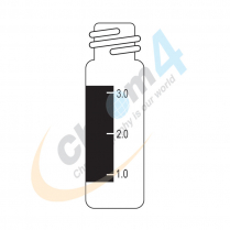 4mL Clear Screw Vial, w/Marking Spot 15 x 45mm, 13-425 Threa