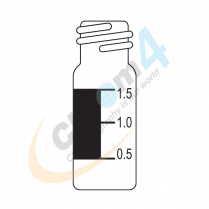 2mL Clear Robo Vial Marking Spot, 12 x 32mm , 9mm Thread