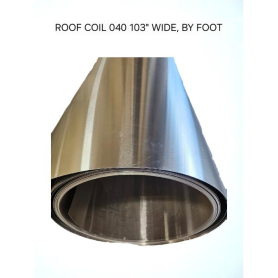 ALUMINUM ROOF SKIN .040" X 103"