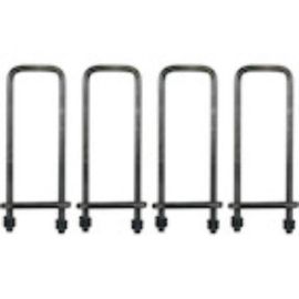 TRUCK BODY U-BOLT KIT (4X)  5/8 X 18