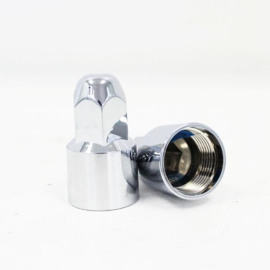ALCOA CHROME PLATED ABS NUT COVER HEIGHT 7/8"