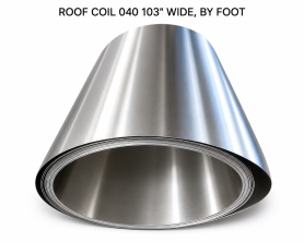 ALUMINUM ROOF SKIN .040" X 103"