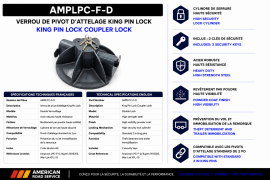 KING PIN LOCK (DOUBLE LOCK)