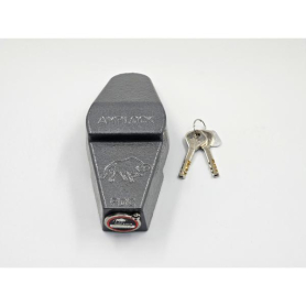 LOCK FOR SWING DOOR LATCH