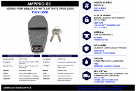 LOCK FOR SWING DOOR LATCH