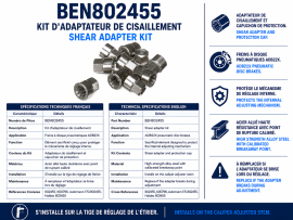 BENDIX SHEAR ADAPTER KIT ABD22X