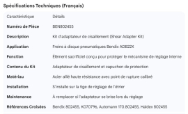 BENDIX BRAKE CHAMBER 18/24 ADB22X