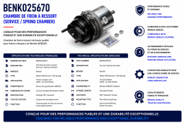 BENDIX BRAKE CHAMBER 18/24 ADB22X