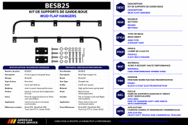 BETTS MUD FLAP HANGER KIT