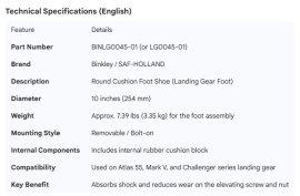 BINKLEY ROUND CUSHION FOOT SHOE