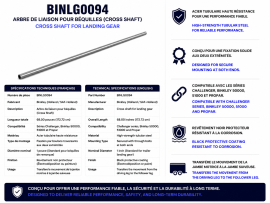 BINKLEY CROSS SHAFT 68.00"