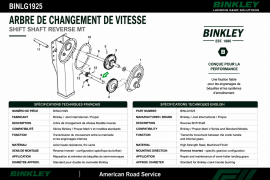 BINKLEY SHIFT SHAFT REVERSE PROPAR
