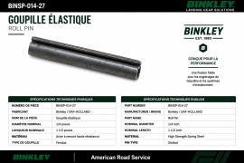BINKLEY ROLL PIN 0.25" X 1.50"