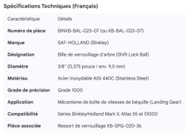 BINKLEY SHAFT BALL .375"
