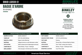 BINKLEY BUSHING