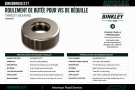 BINKLEY THRUST BEARING