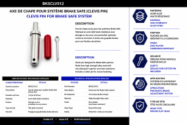 BRAKE SAFE CLEVIS PIN 1/2"