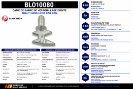 BLOXWICH DOOR ROD CAM RH