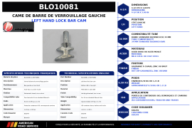 BLOXWICH DOOR ROD CAM LH