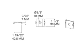 BLOXWICH GUIDE BACK PLATE