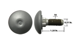 FRP BOLT GRAY CAP 5/16 X 1-1/4