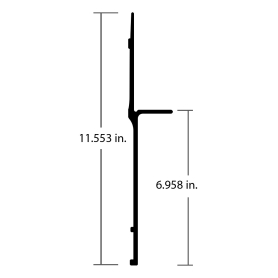 HYUNDAI BOTTOM RAIL TRW STYLE