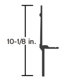 STOUGHTON BOTTOM RAIL 52' 02-09727-620-75