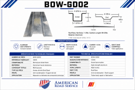 GREAT-DANE ROOF BOW ALUMINUM 98.61" 13405