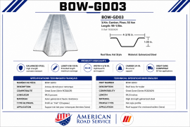 GREAT-DANE ROOF BOW 99.13" RCB2629