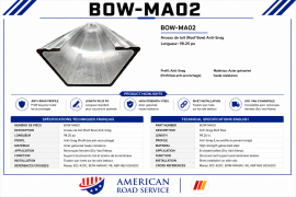 MANAC ROOF BOW ANTI-SNAG 98.25" 502-420C