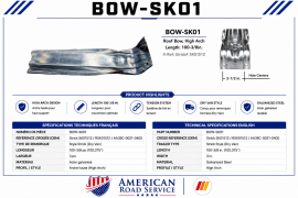 STRICK ROOF BOW 100-3/8" SK01512