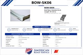 STRICK ROOF BOW 92.75" STRAA39C00020100