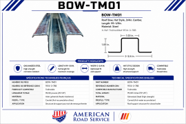 TRAILMOBILE ROOF BOW 99.125" 9514-3-78B