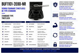 TWISTLOCK STANDARD TYPE NON-RETRACTABLE