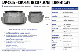 STRICK - COIN SUP&Eacute;RIEUR SK14394